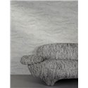 Grandeco|Stone-effect wallpaper in gray tones|Factory Style