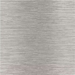 Grandeco|Dark gray textile-effect wallpaper|Abstract
