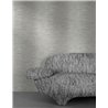 Grandeco|Papier peint effet tissu gris clair|Papier Peint