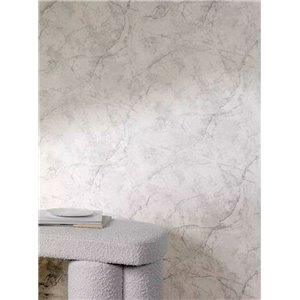 Papeldecor|Unitapete mit Glitzer Mica-Effekt grauglänzend|Marmorimitat 2
