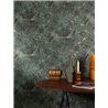 Grandeco|Green marble with golden veins wallpaper|Marble Imitation