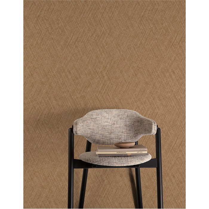 Grandeco|Terracotta woven textured wallpaper|Wallpaper