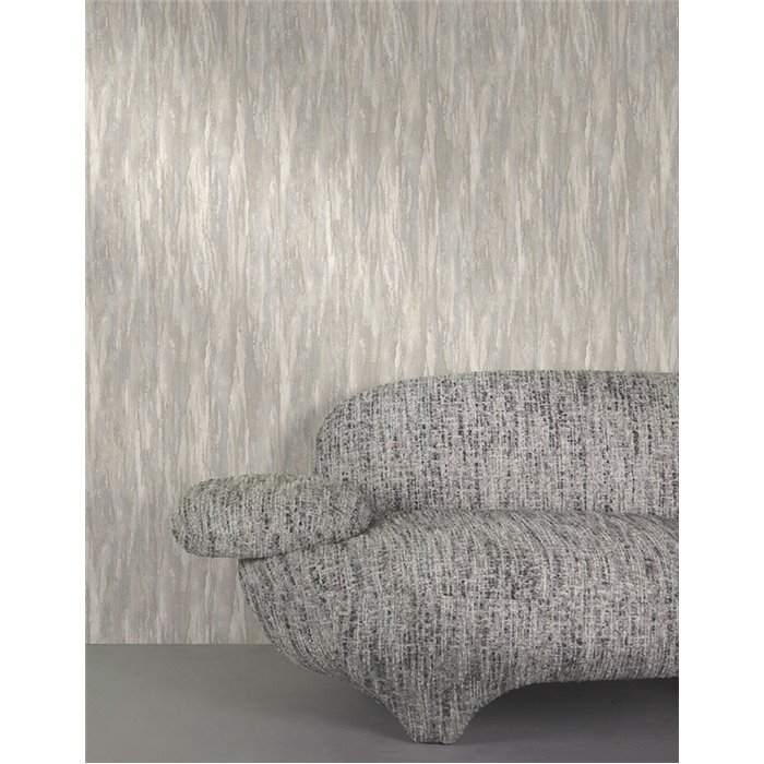 Grandeco|Stone-effect wallpaper in light tones|Wallpaper