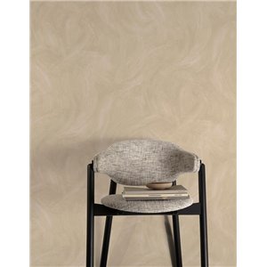 Grandeco|Papier peint effet stuc vert clair|Imitation Stuc 2