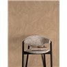 Grandeco|Papier peint effet stuc marron|Imitation Stuc