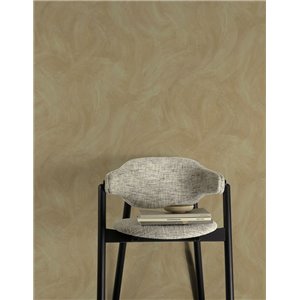 Grandeco|Papier peint effet stuc vert clair|Imitation Stuc 2