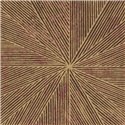 Elitis|Papier peint tons chauds avec traits en relief et effet de profondeur|Papier Peint