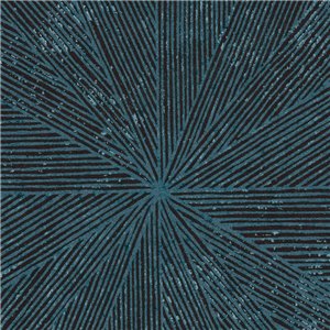 Casadeco|Papier peint Art Déco bleu avec élégantes hirondelles en vol|Art Déco