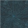 Elitis|Modern petroleum blue wallpaper with an Art Deco touch|High-End