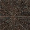 Elitis|Brown and green Art Deco wallpaper inspired by marquetry|High-End