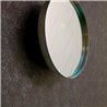 Elitis|Art-Déco-Tapete in Braun und Grün, inspiriert von Intarsien|Hochwertige