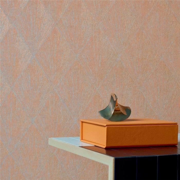 Elitis|Papel pintado moderno rombos brillantes 3D|Alta Gama