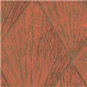 Elitis|Papier peint moderne losanges cuivre métallisé|Papier Peint
