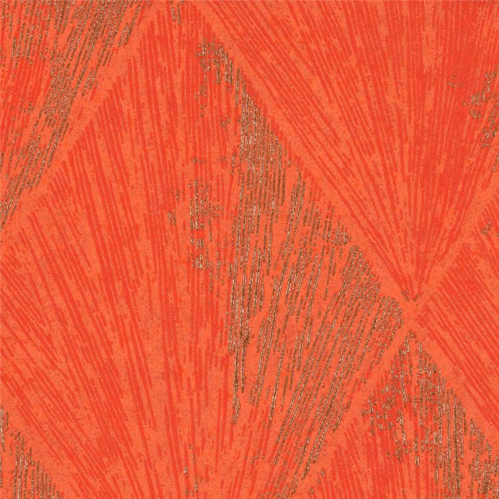 Papel pintado rombos estilo art deco con un toque metalizado - Élitis Grand Hôtel TP33712