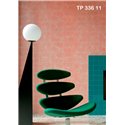 Elitis|Papier peint design graphique à contraste et finitions brillantes|Papier Peint