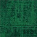 Elitis|Papier peint raphia vert émeraude teint, haut de gamme|Papier Peint