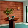Elitis|Japanese-style brown wallpaper with raffia effect|Raffia Imitation