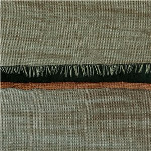 Elitis|Green Japanese panel raffia effect wallpaper|Wallpaper