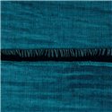 Elitis|Vinyl wallpaper with blue raffia effect in Japanese panel design|Wallpaper