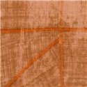 Elitis|Papier peint toile de raphia ou abaca tons marron corail|Papier Peint