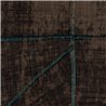 Elitis|Brown vinyl raffia or abaca effect wallpaper|Wallpaper