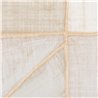 Elitis|Geometrische Tapete aus Raffia-Patchwork|Hochwertige