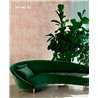 Elitis|Vinyl-Tapete in brauner Raffia- oder Abaca-Optik|Tapeten