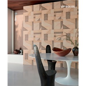 Elitis|Papel pintado efecto textil bordado florales y pájaros|Alta Gama 2