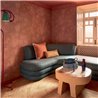 Elitis|Terracotta stucco wallpaper for modern living room|Stucco Imitation