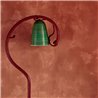 Elitis|Terracotta stucco wallpaper for modern living room|Stucco Imitation