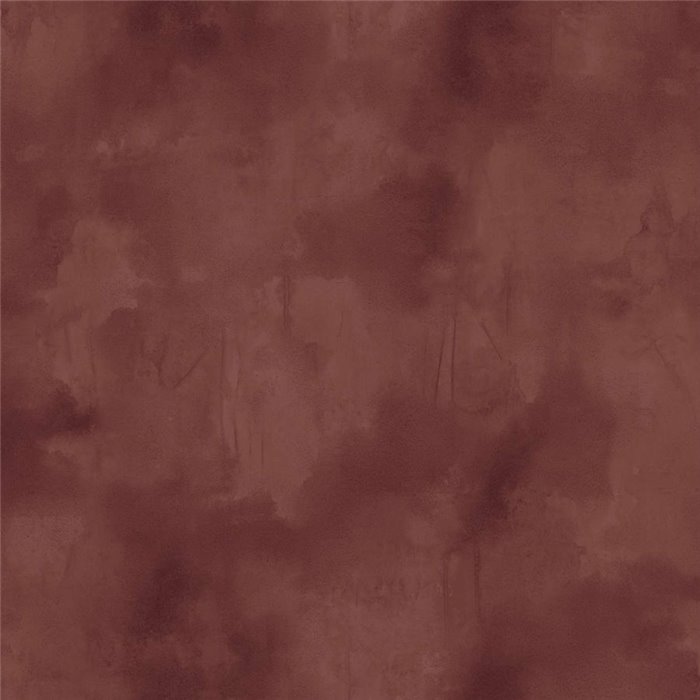 Papel pintado moderno efecto estuco rojo y aspecto encalado  - Élitis Ortigia VP96031