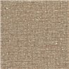Elitis|Beigefarbene Leinentapete in Toastton mit Stickereien in Textiloptik|Textilimitation
