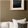 Elitis|Textile-effect wallpaper in brown with embroidery|Fabric Imitation