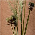 Elitis|Papier peint imitation lin couleur terre cuite|Couleurs Unies