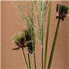 Elitis|Papier peint imitation lin couleur terre cuite|Couleurs Unies