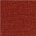 Elitis|Tapete in roter Leinenoptik mit goldenen Akzenten|Textilimitation
