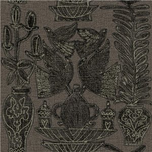 Casamance|Papier peint abstrait doré avec feuilles métalliques|Haut Gamme