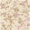 Elitis|Floral wallpaper in pinks and beige on light background|Floral