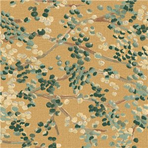 Rasch|Papier peint fleurs japonaises bleu cerisier en fleur|Fleurs Japonaises