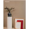 Elitis|Papier peint effet textile lin bleu marine haut de gamme|Imitation Tissu