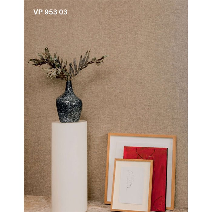 Elitis|High-end vinyl linen wallpaper in light tones|Fabric Imitation