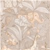 Cristiana Masi|Papier Peint enfant jungle tropicale taupe chaud|Enfants