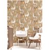 Cristiana Masi|Child wallpaper llamas cactus Earth Brown|Children's