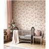Cristiana Masi|Papier Peint enfant renards fond beige naturel|Enfants