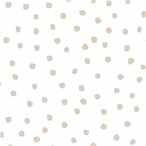 Cristiana Masi|Wallpaper children's polka dots in Toasted Brown|Children's