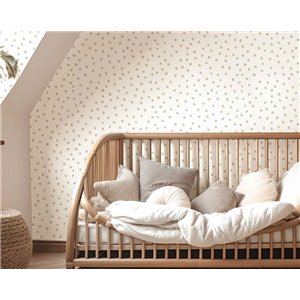 Cristiana Masi|Tapete Kinder Regenbogen Lilagrau|Kindertapete 2