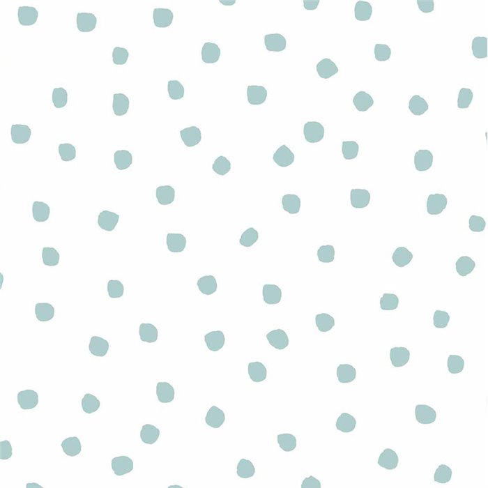 Cristiana Masi|Papel pintado infantil lunares Verde menta|Infantil