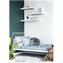 Cristiana Masi|Mint Green Polka Dot Children's Wallpaper|Children's
