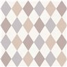 Cristiana Masi|Neutral beige diamond-patterned children's wallpaper|Children's