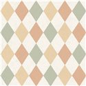 Cristiana Masi|Multicolor soft diamond children's wallpaper|Youth Style
